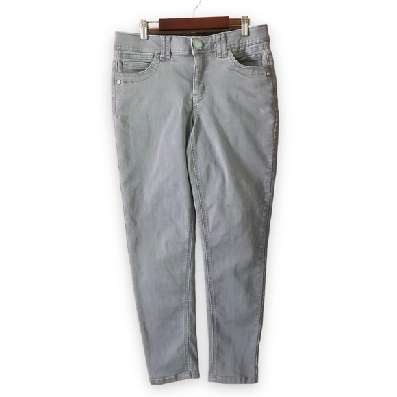 Democracy "Ab" Technology Gray Skinny Jeans Size 6 - Picture 1 of 4